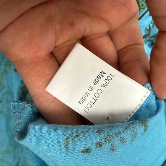 Tuckernuck Hanna Artwear Carmen Cosmos Cotton Printed Floral Maxi Dress - Picture 10 of 10